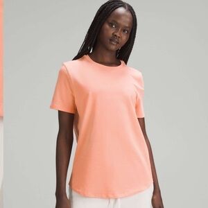 Lululemon Love Crewneck T-Shirt Sunny Coral